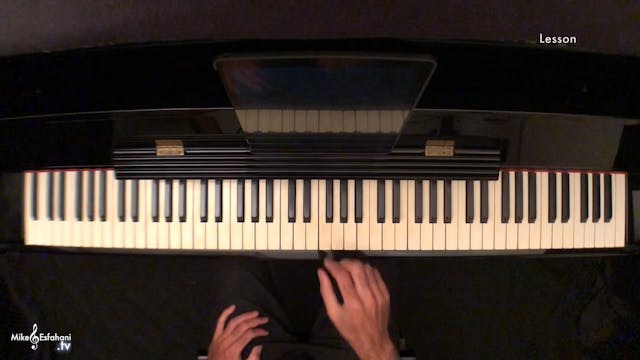 Lesson on "Jazz Ostinato in C-sharp M...