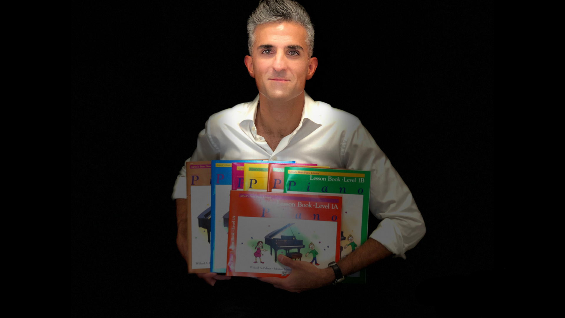 Lessons on Alfred's Basic Piano Course Lesson Levels 1A Through 6