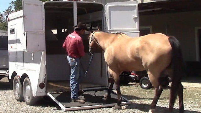 How To Safely Teach Your Horse Load Into A Trailer, (Ground Exercise)*