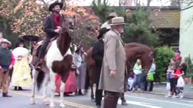 Riding horses in the Parade, Placerville Parade (Special Event)*