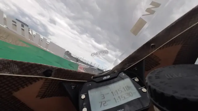 Donington Kramer 690 onboard