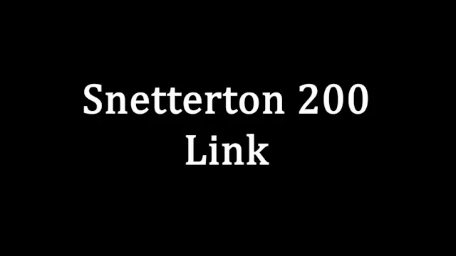 Snetterton 200 link layout