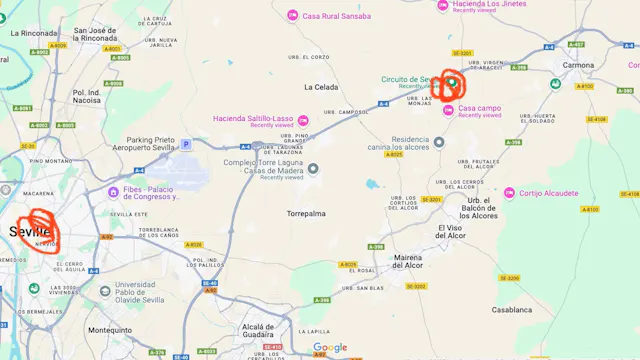 Sevilla introduction and track specifics