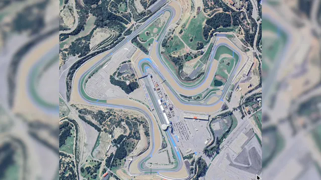 Jerez line map