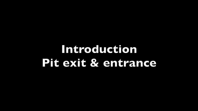 Le Mans Introduction pit in/out