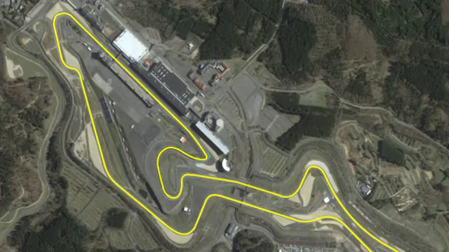 Nurburgring riding line