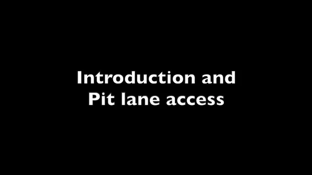 Andalucia introduction and pit access
