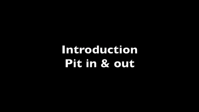 Monteblanco intro pit in/out