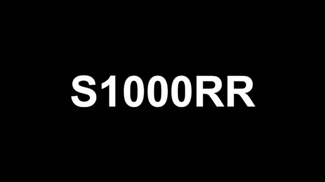 S1000RR onboard