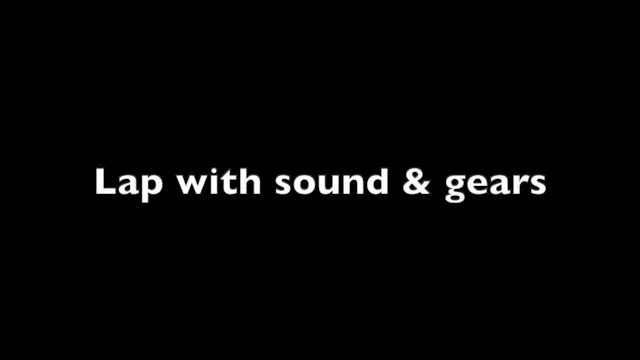Mugello laps with sound and gears