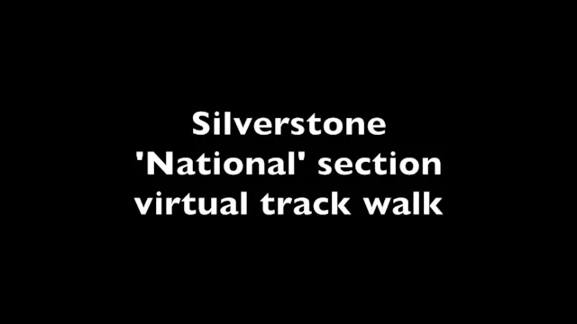 Silverstone National layout
