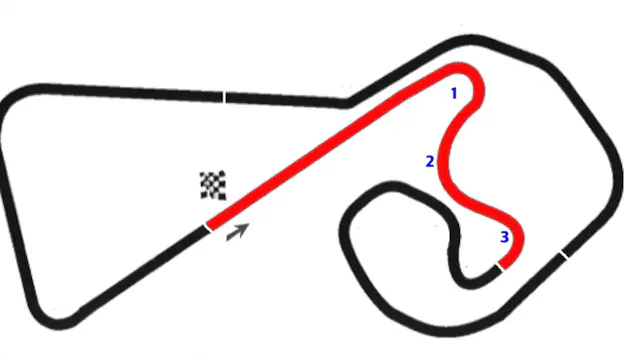 Sachsenring section 1