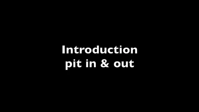 Snetterton introduction pit in/out