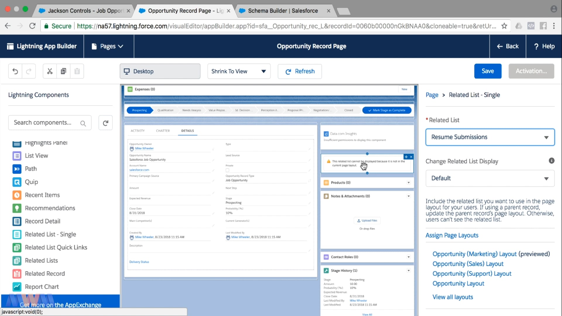 salesforce platform app builder courses