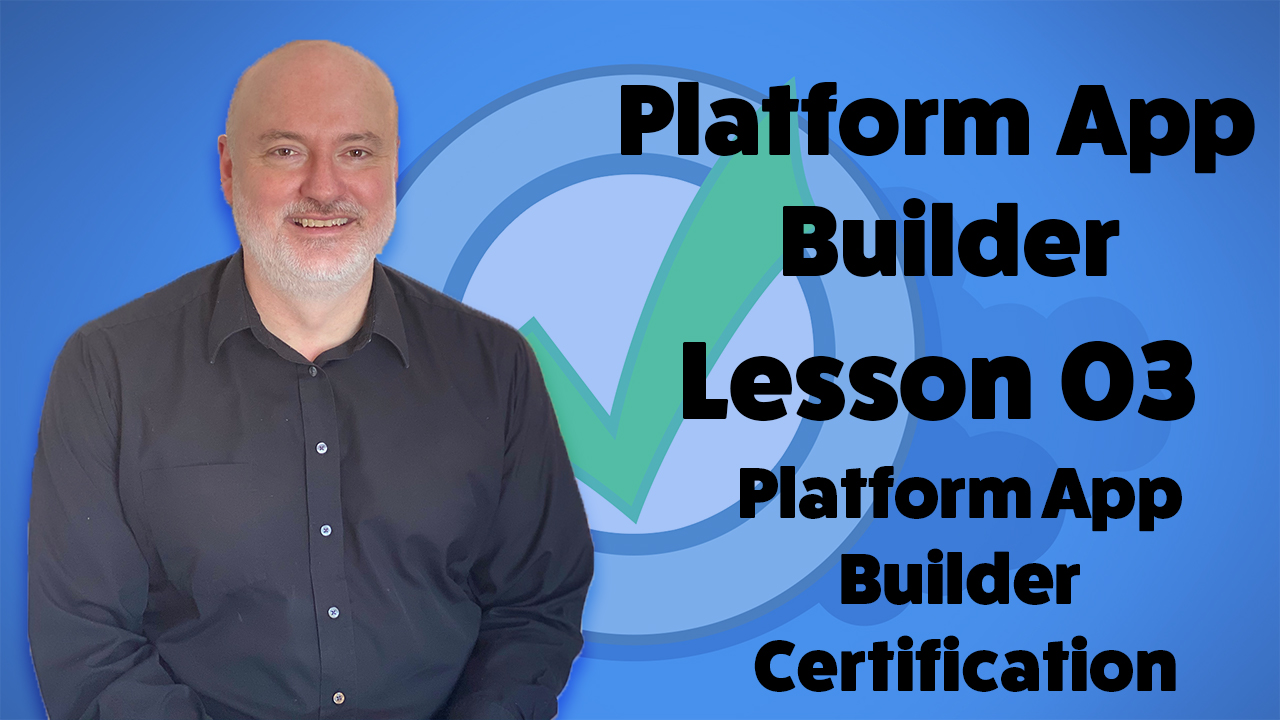 platform app builder certification trailhead