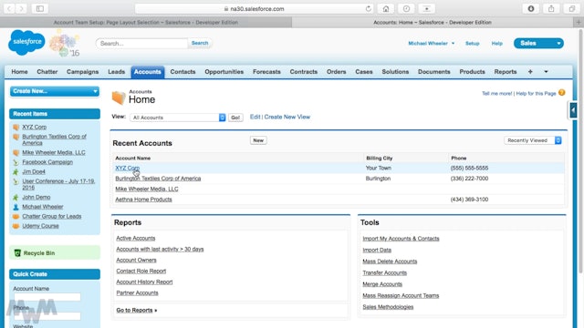 Team-based Selling with Account Teams in Salesforce