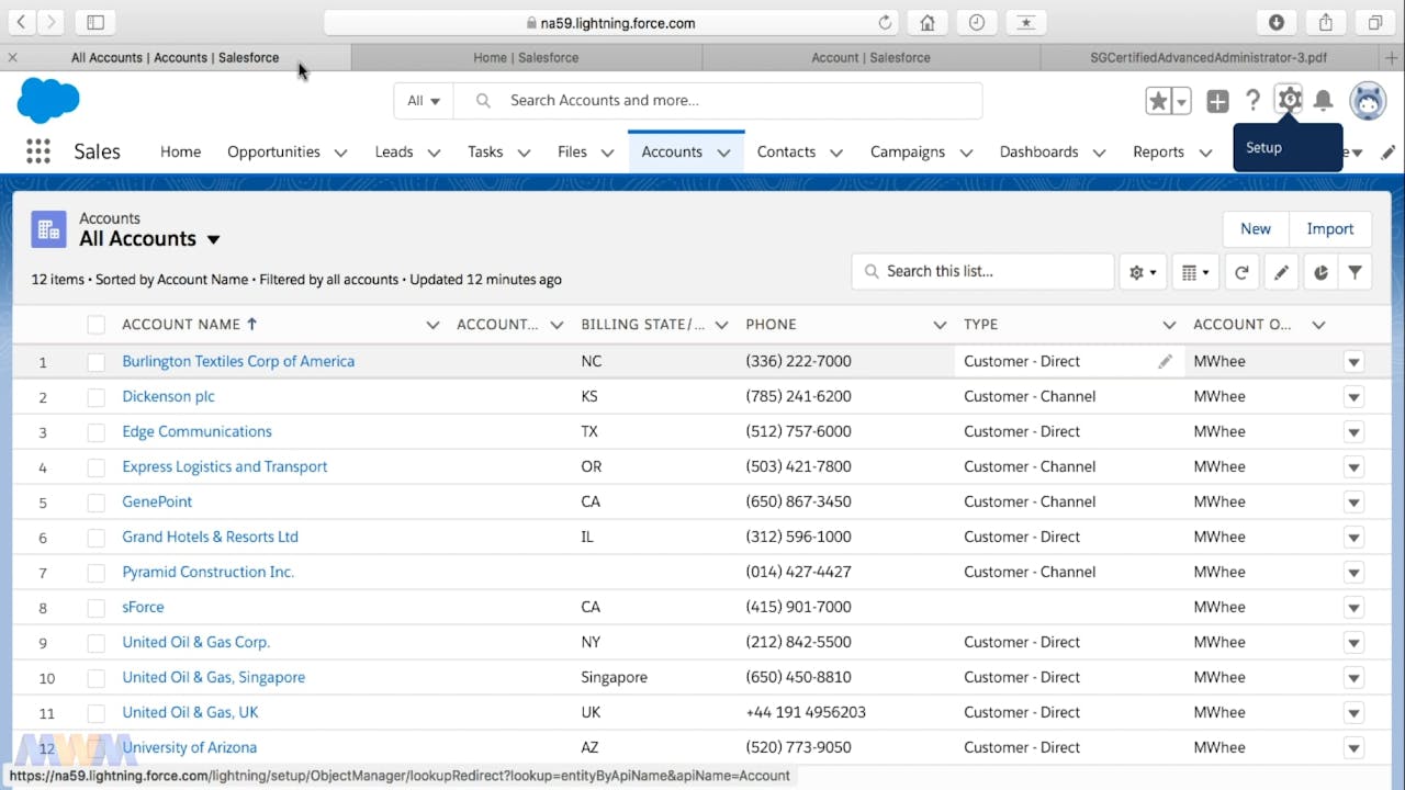 Test Advanced-Administrator Registration