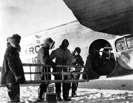 With Byrd at the South Pole