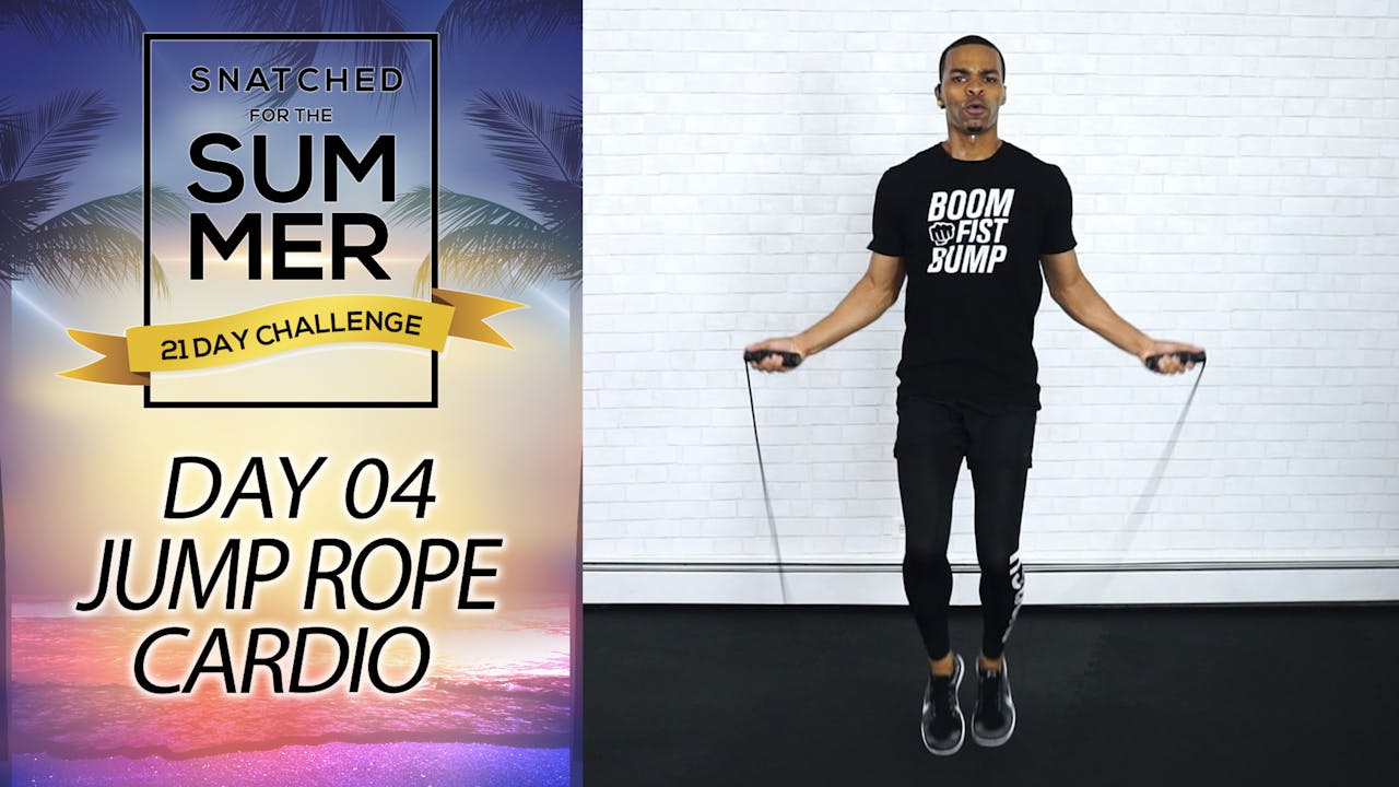 Jump Rope Cardia SFTS #04 - 30 Minute Jump Rope Cardio HIIT - Millionaire Hoy Pro