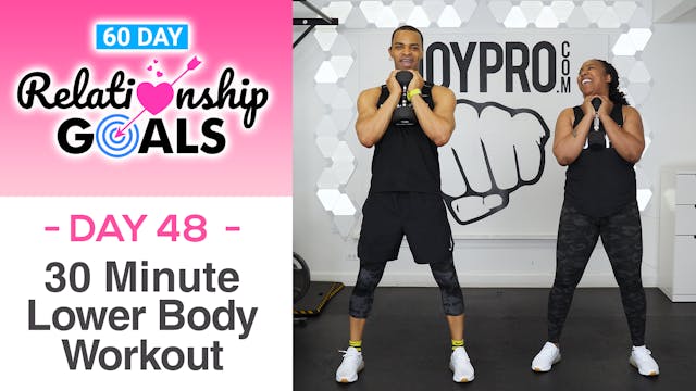 30 Minute PROTECTION Lower Body Workout - Relationship Goals #48