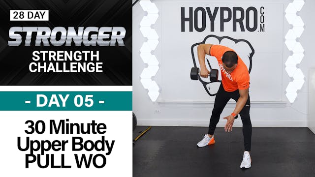 30 Minute Biceps, Back & Shoulders Wo...