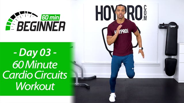 60 Minute Beginners Pure Cardio Circu...