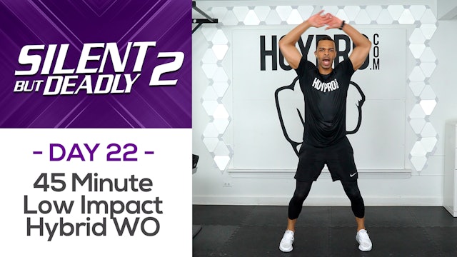 45 Minute Hybrid Low Impact Workout + Abs - SBD2 #22
