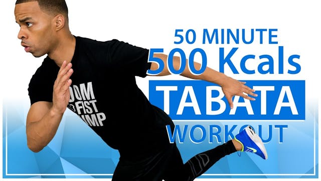 50 Minute Fat Burning Tabata HIIT Car...