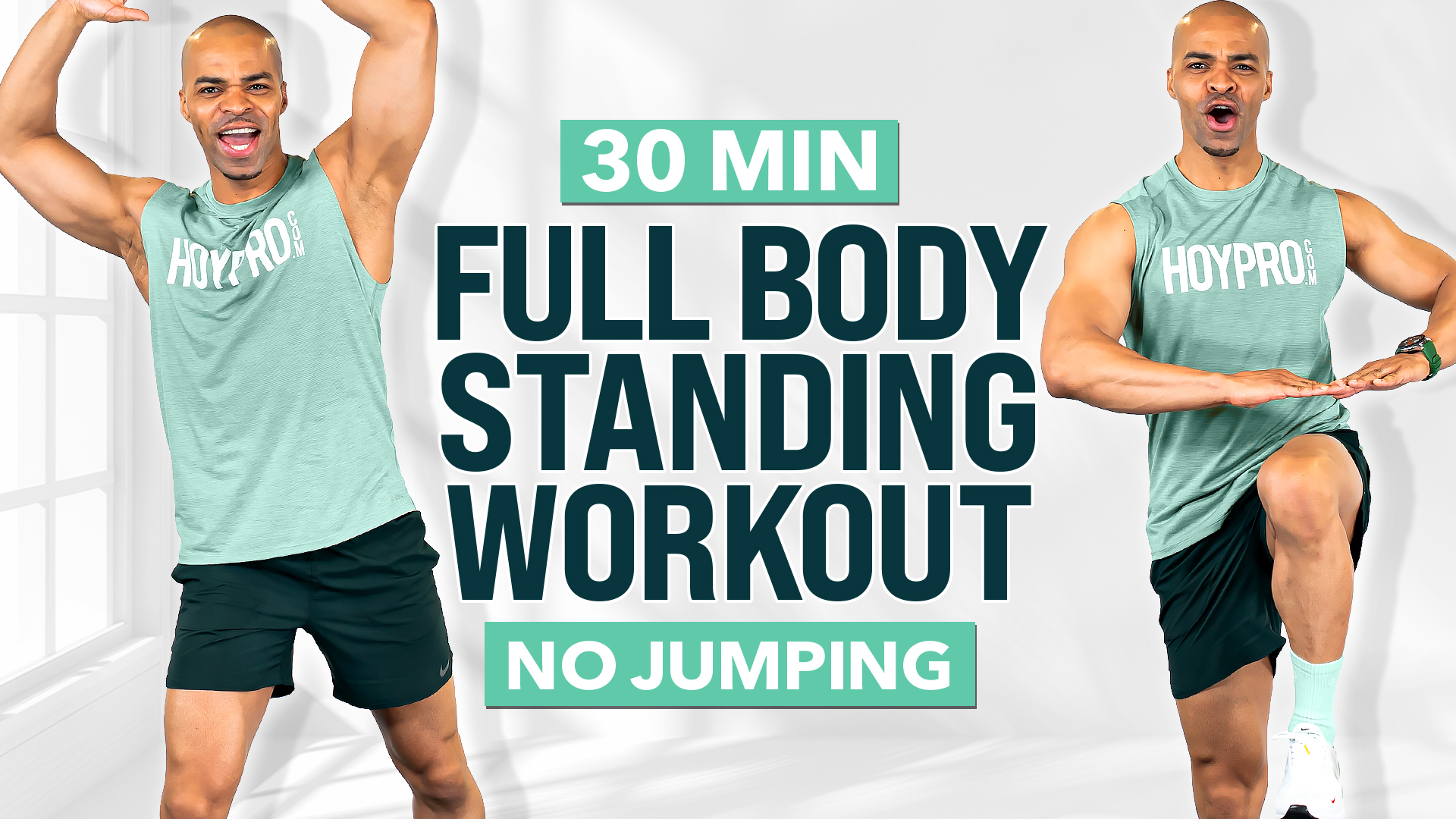 30 Minute Intermediate All Standing No Jumping No Equipment Workout