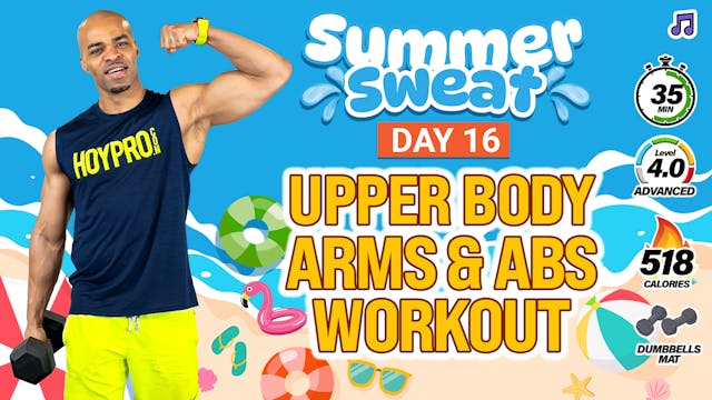 35 Minute Arms & Abs Upper Body Worko...