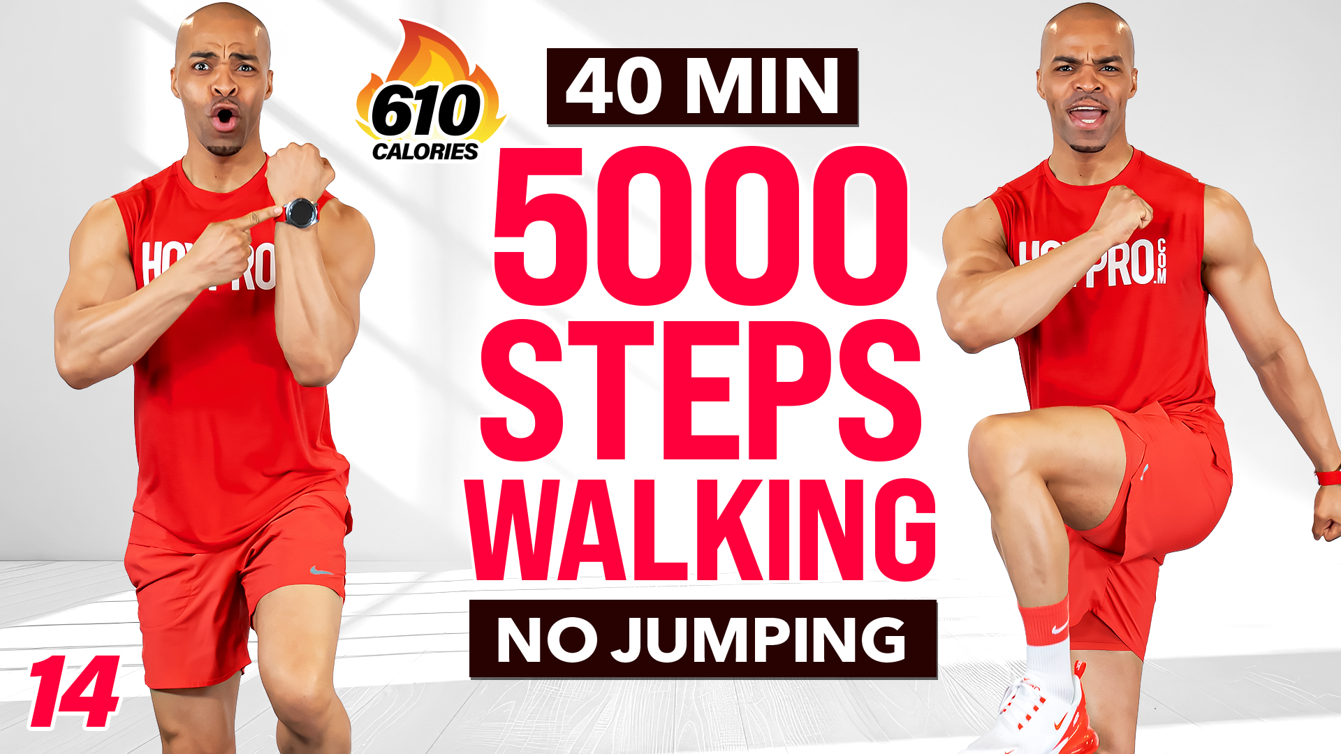 40 Minute 5000 Steps Walking Workout FINALE - WALK #14