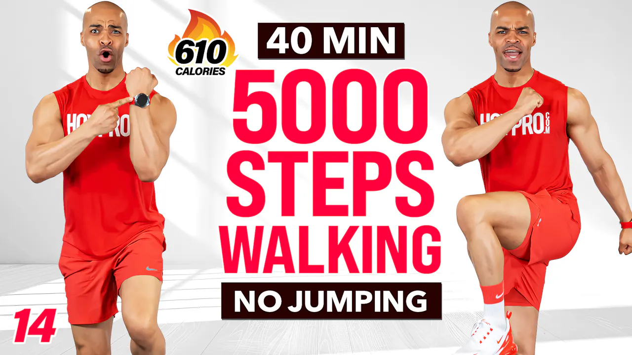 40 Minute 5000 Steps Walking Workout FINALE - WALK #14 - Millionaire ...