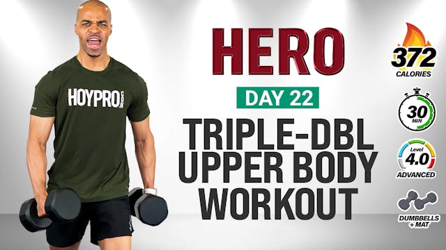 30 Minute Triple-Double Time Arms + A...