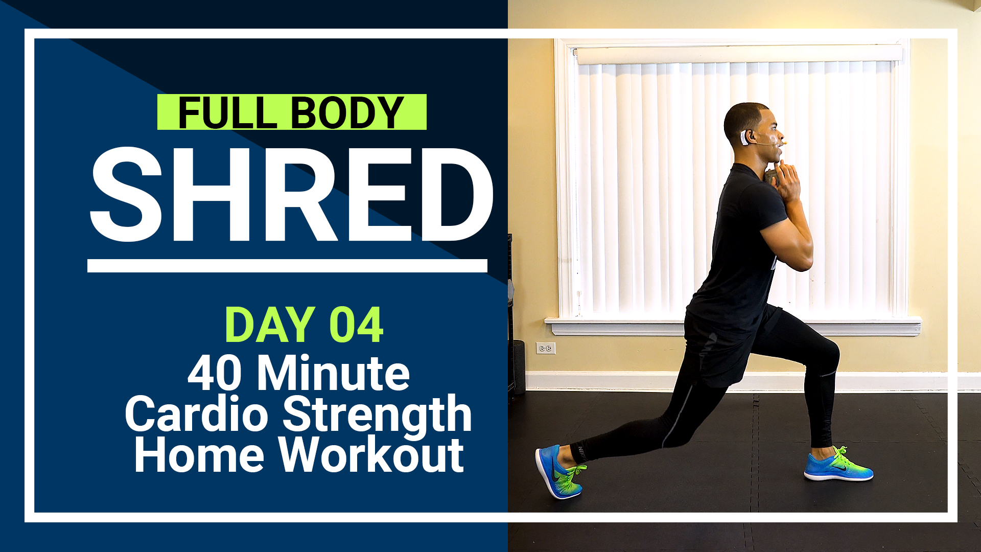 40 minute cardio discount workout at home