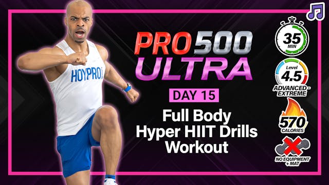 35 Minute Full Body Hyper Cardio HIIT...