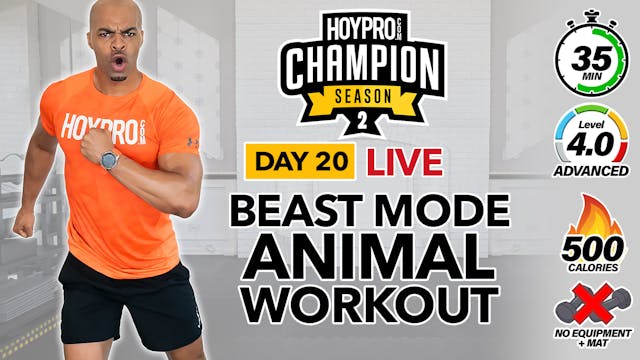 35 Minute LIVE Beast Mode Animal Them...