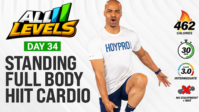 30 Minute Standing Full Body HIIT Wor...