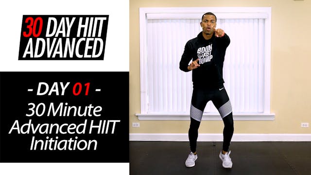 30 Minute Advanced HIIT Initiation Wo...