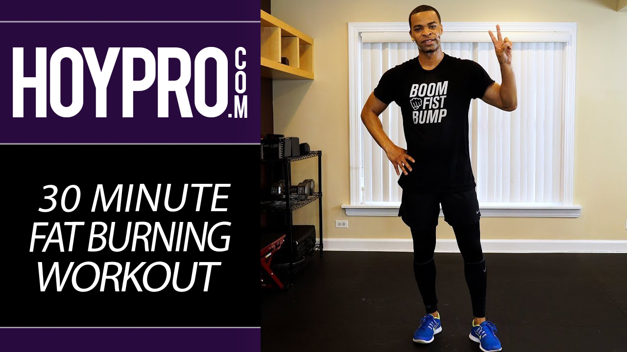 30 Minute Total Body Fat Burning HIIT Workout (NO EQUIPMENT!)