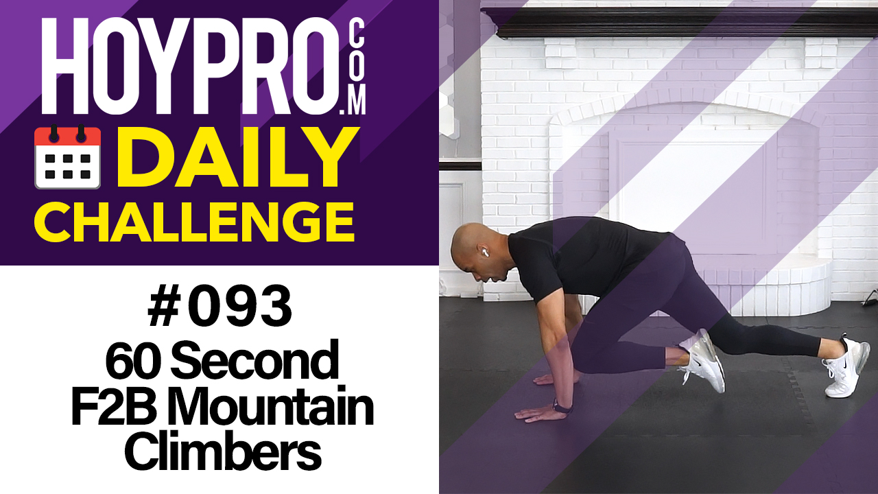 60 Second F2B Mt Climbers - Daily Challenge #093