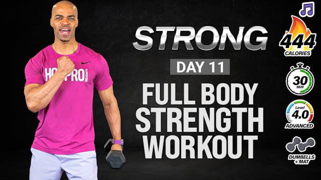 30 Minute Standing Full Body Strength...