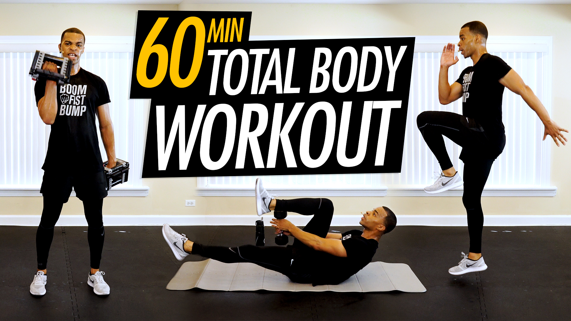 60 Minute Total Body Tour - Strength & HIIT Circuit Workout