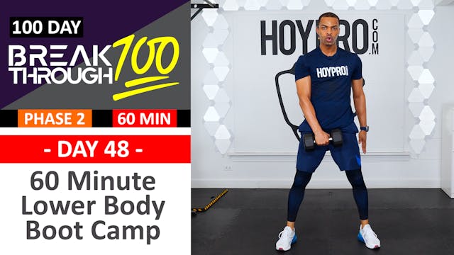 #48 - 60 Minute Lower Body Boot Camp ...