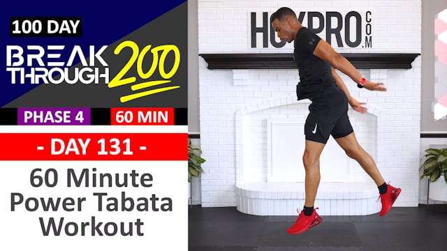 #131 - 60 Minute Power Tabata Hybrid ...
