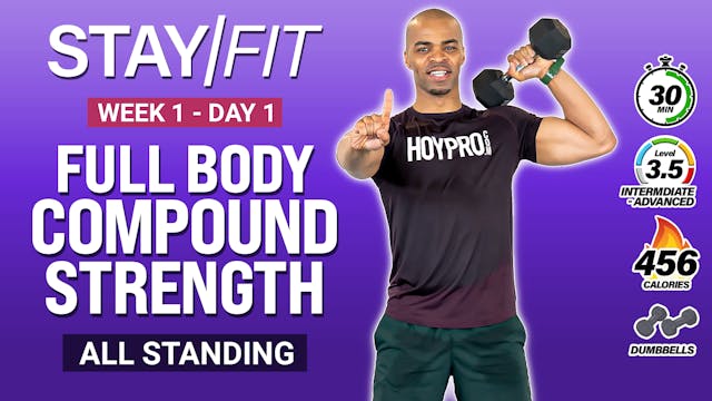 30 Minute Standing Full Body Compound...