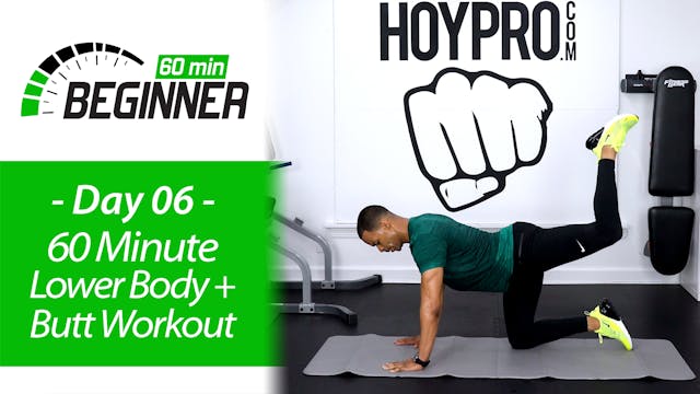 60 Minute Beginners Lower Body + Butt...