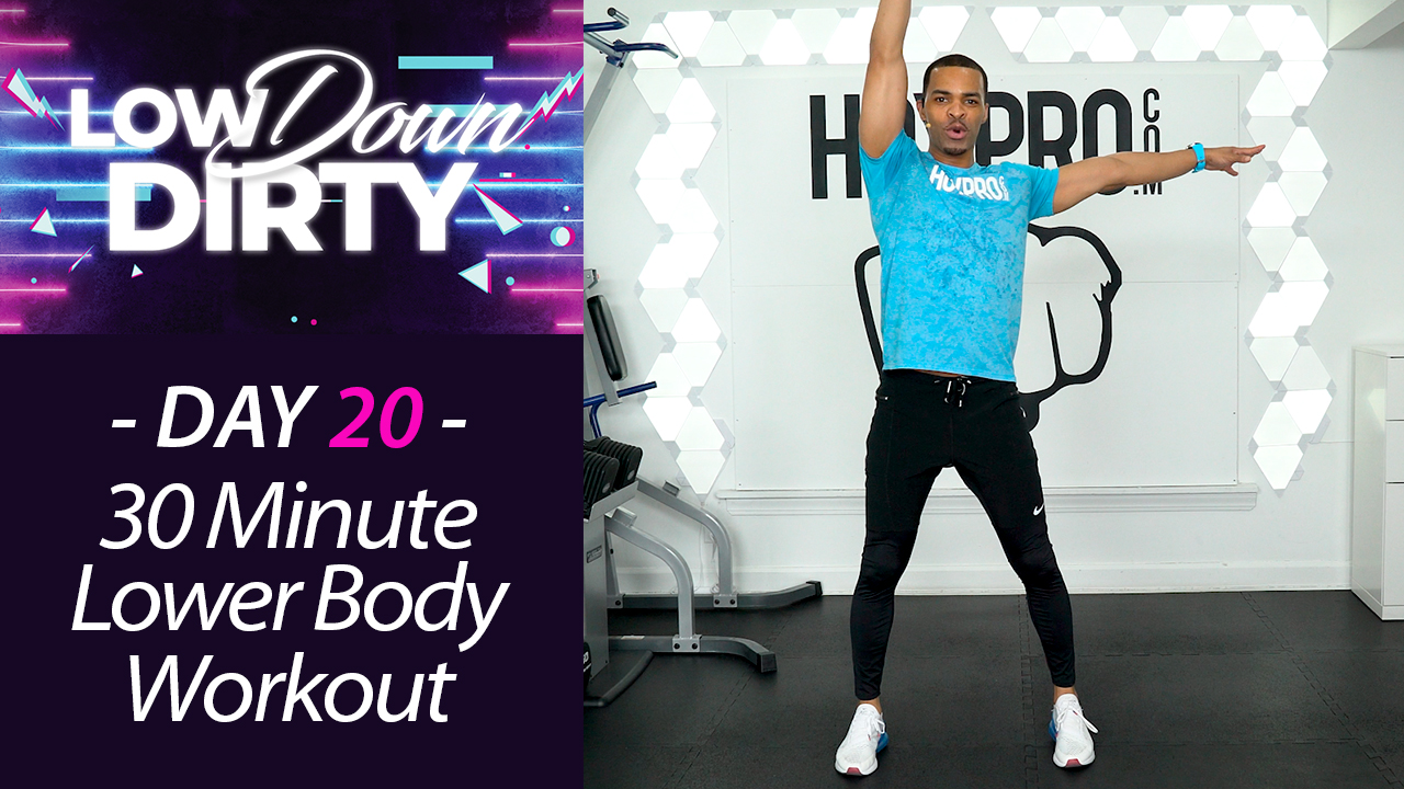 30 Minute WHEELS - Lower Body Intermediate Workout - Low Down #20