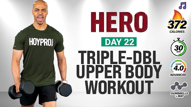 30 Minute Triple-Double Time Arms + A...