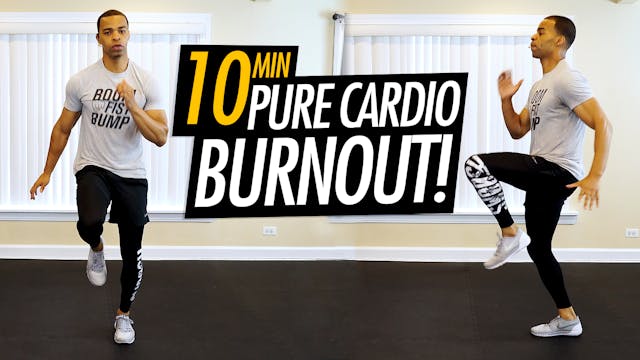 10 Minute Pure Cardio Burnout Workout