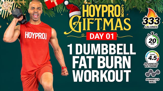 20 Minute One Dumbbell Full Body Fat ...